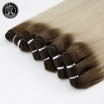 Fairy Remy Hair 100g/pc 16" European Straight Bundles 100% Human Remy Hair Weave Ombre Champagne Color Weft Hair Extensions
Fairy Remy Hair 100g/pc 16" European Straight Bundles 100% Human Remy Hair Weave Ombre Champagne Color Weft Hair Extensions
