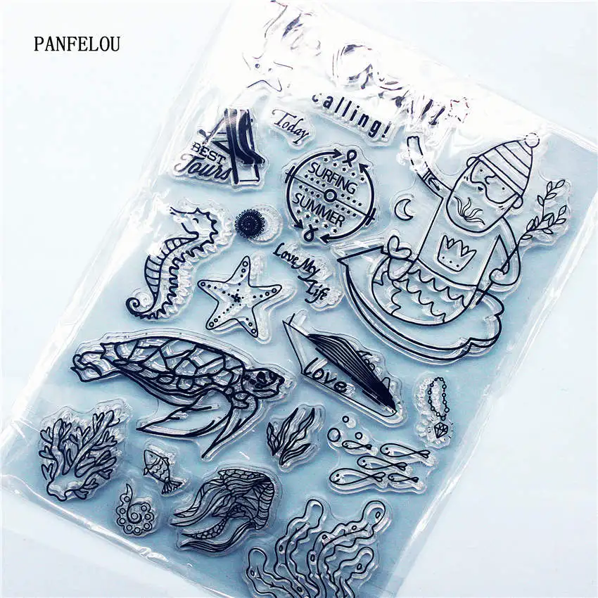 PANFELOU The Sea shepherd Transparent Silicone Rubber Clear Stamps cartoon for Scrapbooking/DIY Christmas wedding album
PANFELOU The Sea shepherd Transparent Silicone Rubber Clear Stamps cartoon for Scrapbooking/DIY Christmas wedding album