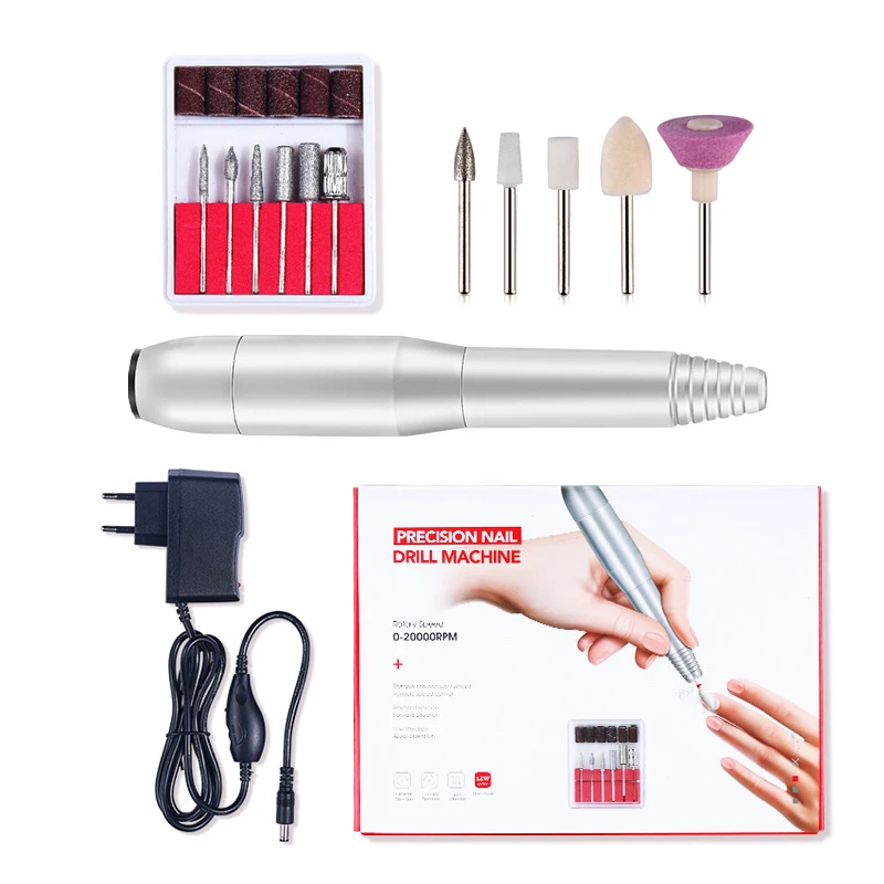 Electric Nail Drill Bits 11 in 1 Professional Nails File Manicure Pedicure Kit Handpiece Grinder Tool Nail Clippers Set 20000RPM
Electric Nail Drill Bits 11 in 1 Professional Nails File Manicure Pedicure Kit Handpiece Grinder Tool Nail Clippers Set 20000RPM
