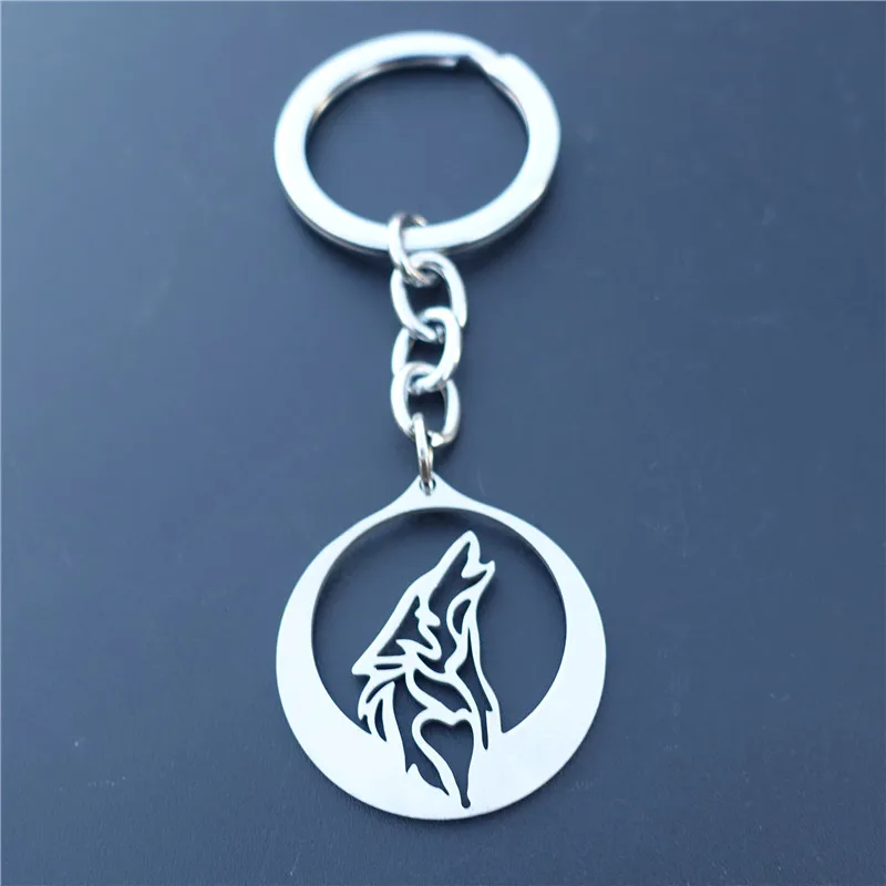 wolf keychain