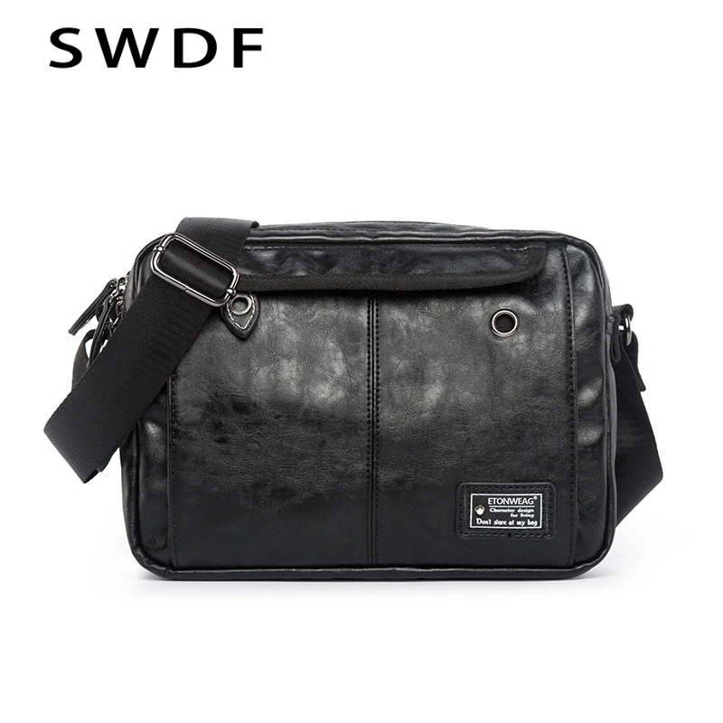 SWDF Messenger Bag Men Shoulder bag PU Leather Small male man Crossbody bags for Messenger men Leather bags Handbags Teenager
SWDF Messenger Bag Men Shoulder bag PU Leather Small male man Crossbody bags for Messenger men Leather bags Handbags Teenager