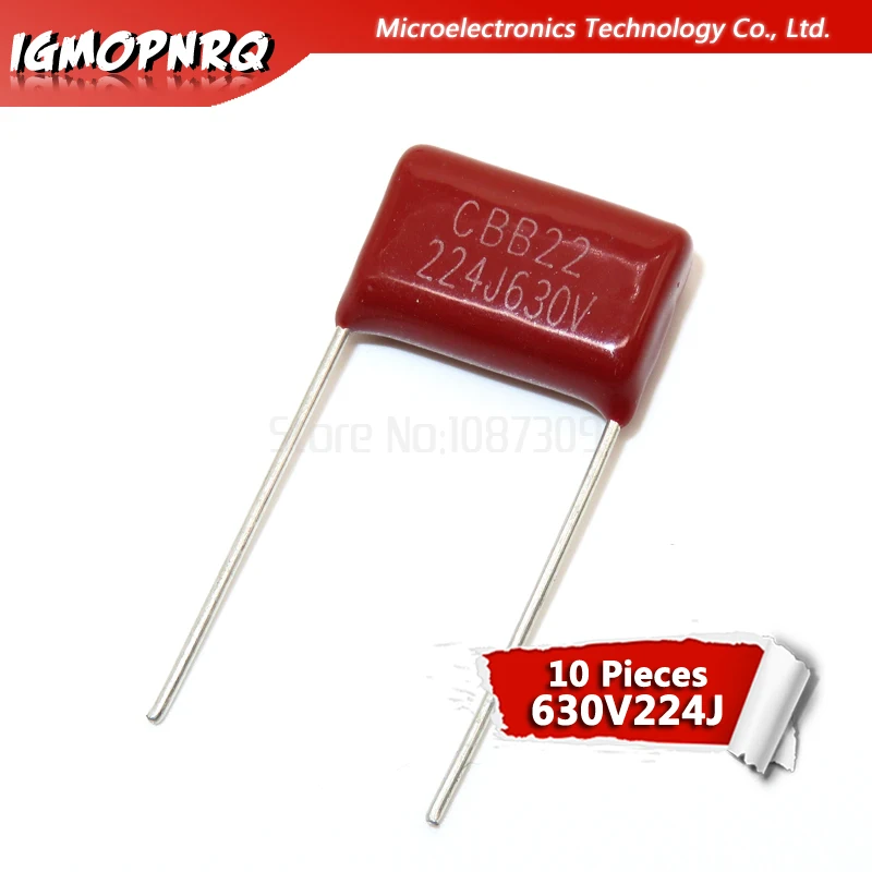10 шт. 630V224J 0,22 мкФ шаг 15 мм 224 630 в 220nf igmopnrq CBB полипропиленовая пленка конденсатор Новинка
10 шт. 630V224J 0,22 мкФ шаг 15 мм 224 630 в 220nf igmopnrq CBB полипропиленовая пленка конденсатор Новинка