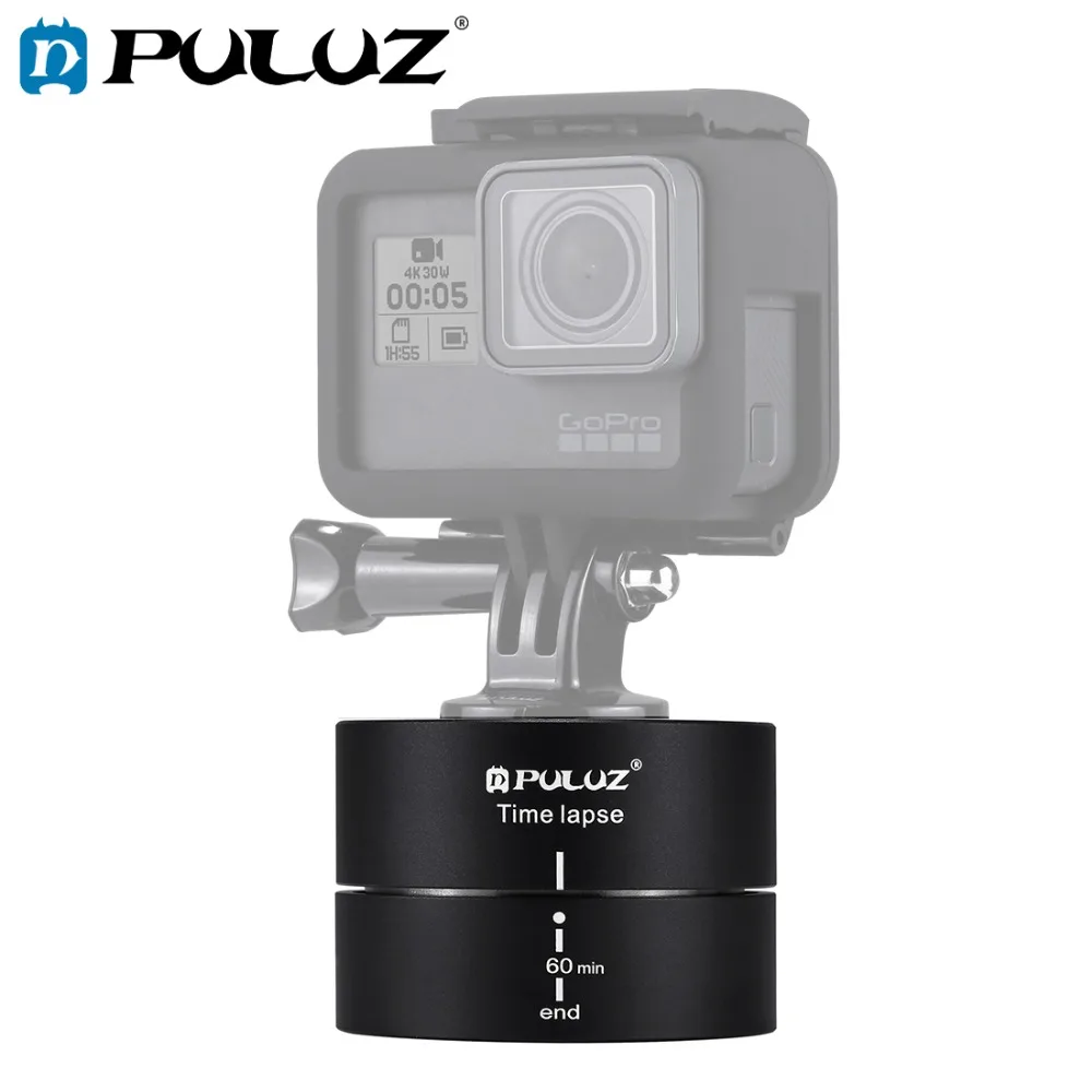 PULUZ 360 Degrees Panning Rotation 60 Minutes Time Lapse Stabilizer CNC aluminum alloy Tripod Head Adapter &1/4 screw
PULUZ 360 Degrees Panning Rotation 60 Minutes Time Lapse Stabilizer CNC aluminum alloy Tripod Head Adapter &1/4 screw