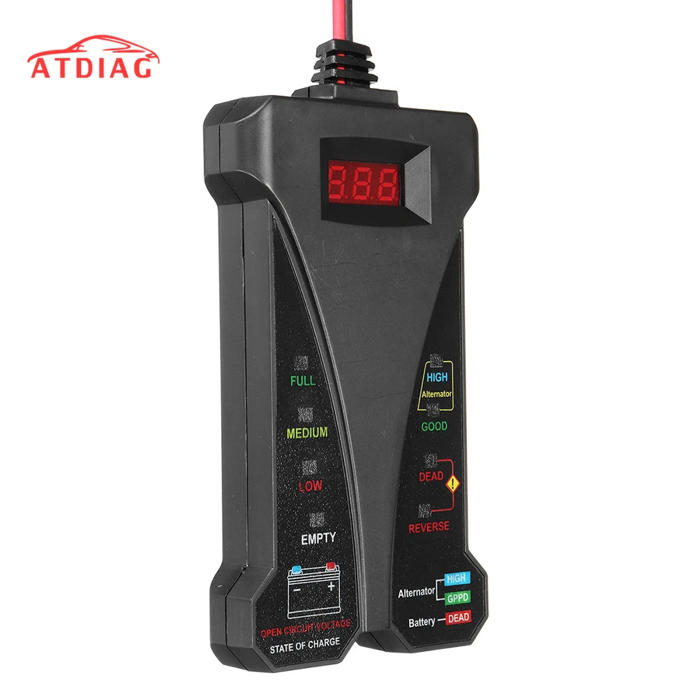 New Auto Car Battery Tester Vehicle Cranking Charging Digital Analyzer 12V LED 805A Digital Tester & Charging System Analyzer
New Auto Car Battery Tester Vehicle Cranking Charging Digital Analyzer 12V LED 805A Digital Tester & Charging System Analyzer