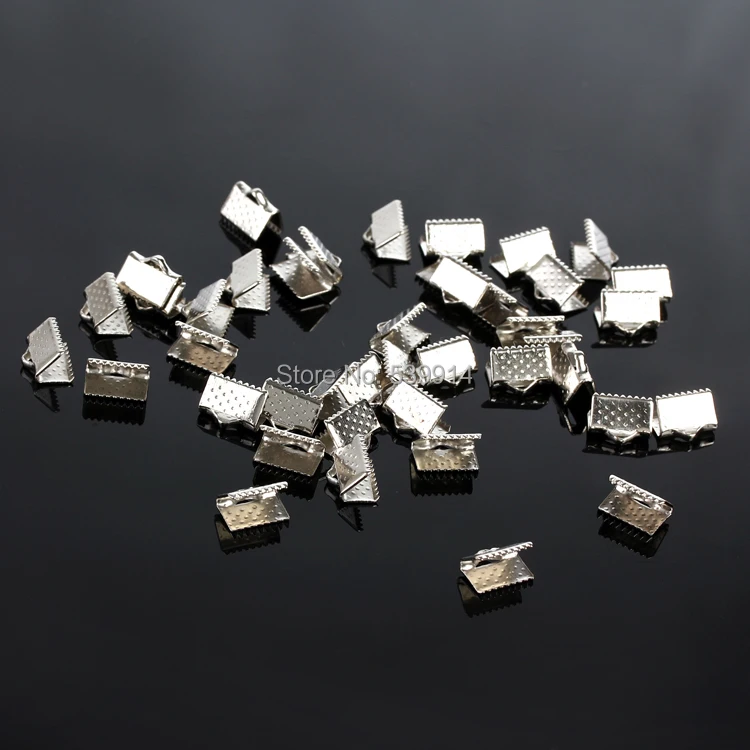 10MM 400Pcs Ribbon End Connectors Flat Cord Metal Final Hook Jewelry Findings Fit Charm Bracelet Making
10MM 400Pcs Ribbon End Connectors Flat Cord Metal Final Hook Jewelry Findings Fit Charm Bracelet Making