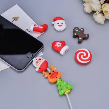 50pcs/lot Christmas Cable Protector Winder For iPhone Protective Case Cable Winder Cover Bite Sock Doll Model Holders Accessory
50pcs/lot Christmas Cable Protector Winder For iPhone Protective Case Cable Winder Cover Bite Sock Doll Model Holders Accessory