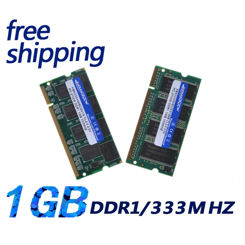 KEMBONA поддерживает все материнские платы DDR1 512 Мб 333 МГц Память ram для ноутбука |