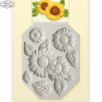 Yueyue Sugarcraft Sun flower cake decorating tools silicone cake mold fondant mould
Yueyue Sugarcraft Sun flower cake decorating tools silicone cake mold fondant mould