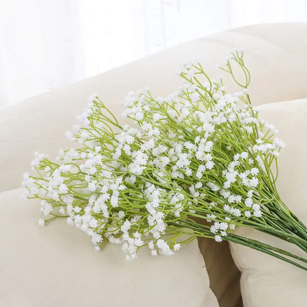 1PCS DIY Artificial baby's breath Flower Gypsophila Fake Silicone plant for Wedding Home Hotel Party Decorations
1PCS DIY Artificial baby's breath Flower Gypsophila Fake Silicone plant for Wedding Home Hotel Party Decorations