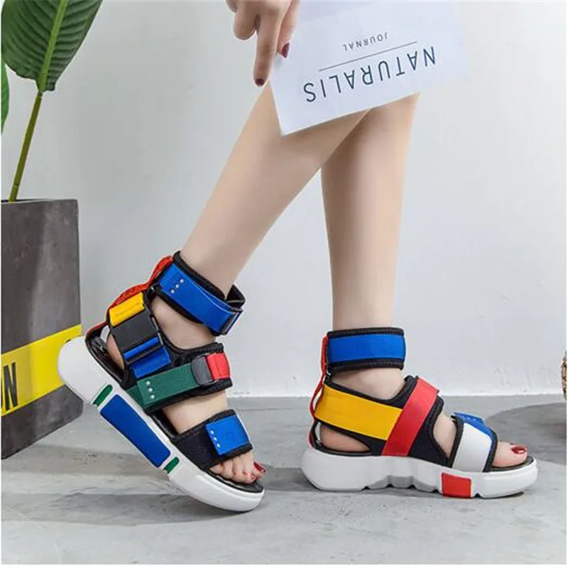 Women's Sandals 2019 Summer High Heels Sandals For Women Chunky Sandal Womens Wedge Platform Shoes Casual Summer Sandal
Women's Sandals 2019 Summer High Heels Sandals For Women Chunky Sandal Womens Wedge Platform Shoes Casual Summer Sandal
