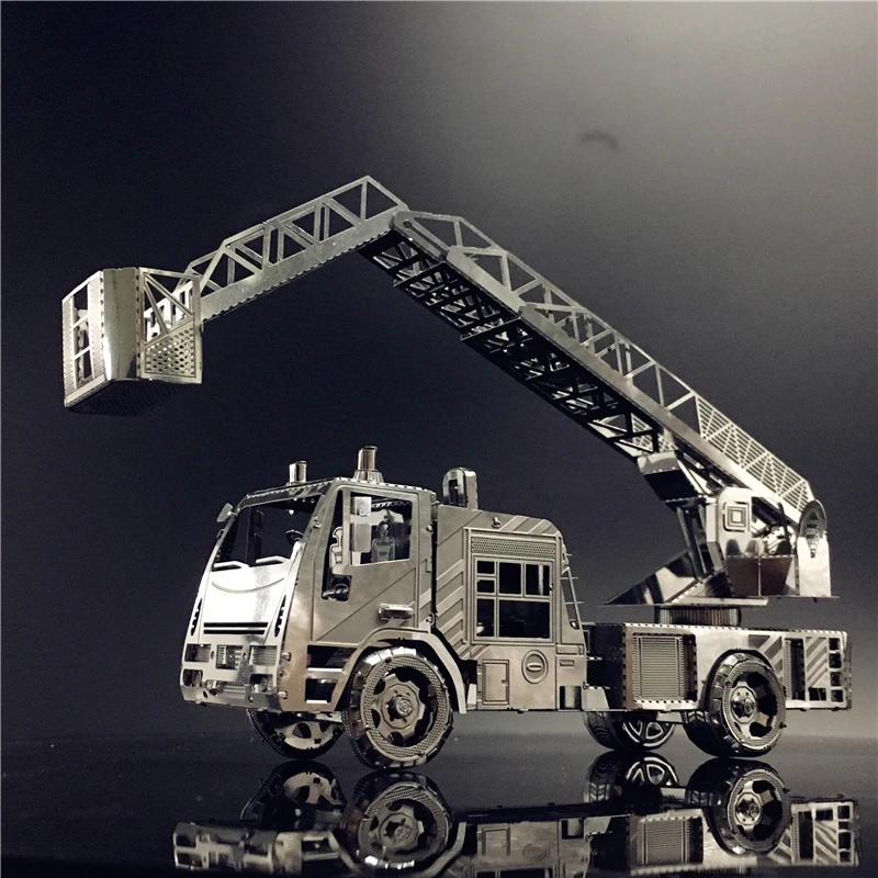 MMZ MODEL nanyuan 3D Metal model kit Fire engine with ladder DIY 3D Laser Cut Model puzzle toys for adults
MMZ MODEL nanyuan 3D Metal model kit Fire engine with ladder DIY 3D Laser Cut Model puzzle toys for adults