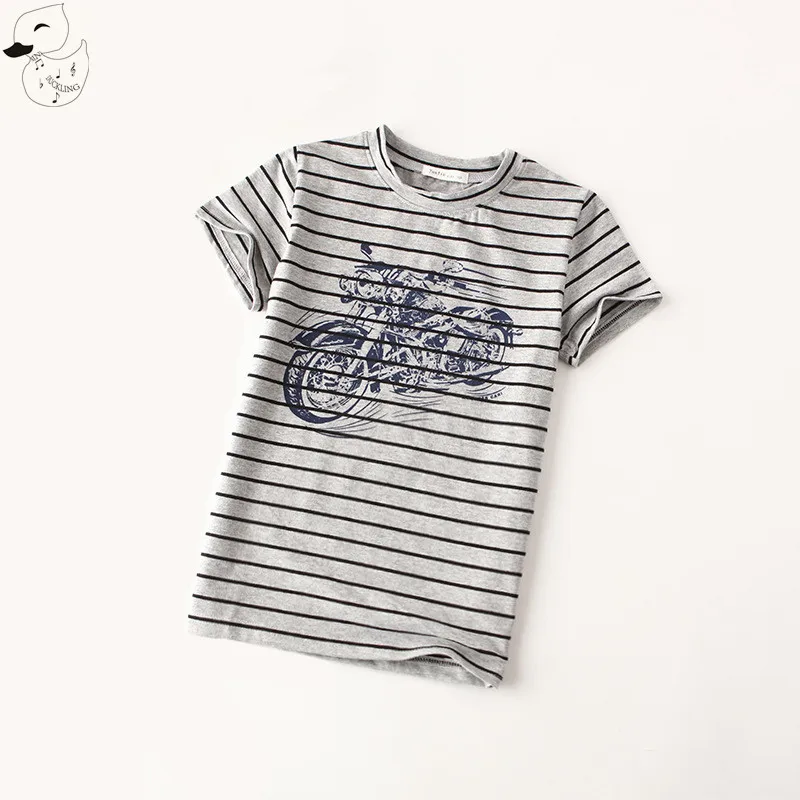 BINIDUCKLING 2018 Summer Baby Tops Boys Clothes Short Sleeve O-neck T shirt Boys Cotton Motorcycle Printed Tees Striped T Shirt
BINIDUCKLING 2018 Summer Baby Tops Boys Clothes Short Sleeve O-neck T shirt Boys Cotton Motorcycle Printed Tees Striped T Shirt