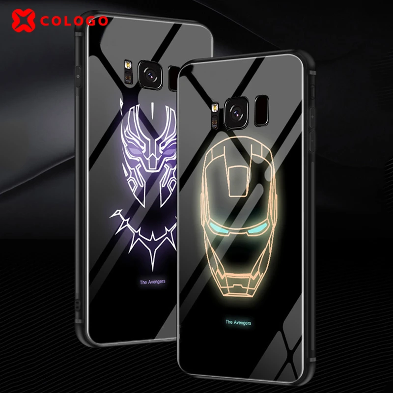 Hot Marvel Superman Batman Phone Cover Case for Samsung Galaxy S8 S9 S10 Plus S10E S10 lite Note 8 9 Luminous Glass phone Coque
Hot Marvel Superman Batman Phone Cover Case for Samsung Galaxy S8 S9 S10 Plus S10E S10 lite Note 8 9 Luminous Glass phone Coque