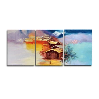 Laeacco Canvas Calligraphy Posters and Prints Retro Mountain House Wall Painting for Living Room Bedroom Home Decor Pictures 
Laeacco Canvas Calligraphy Posters and Prints Retro Mountain House Wall Painting for Living Room Bedroom Home Decor Pictures