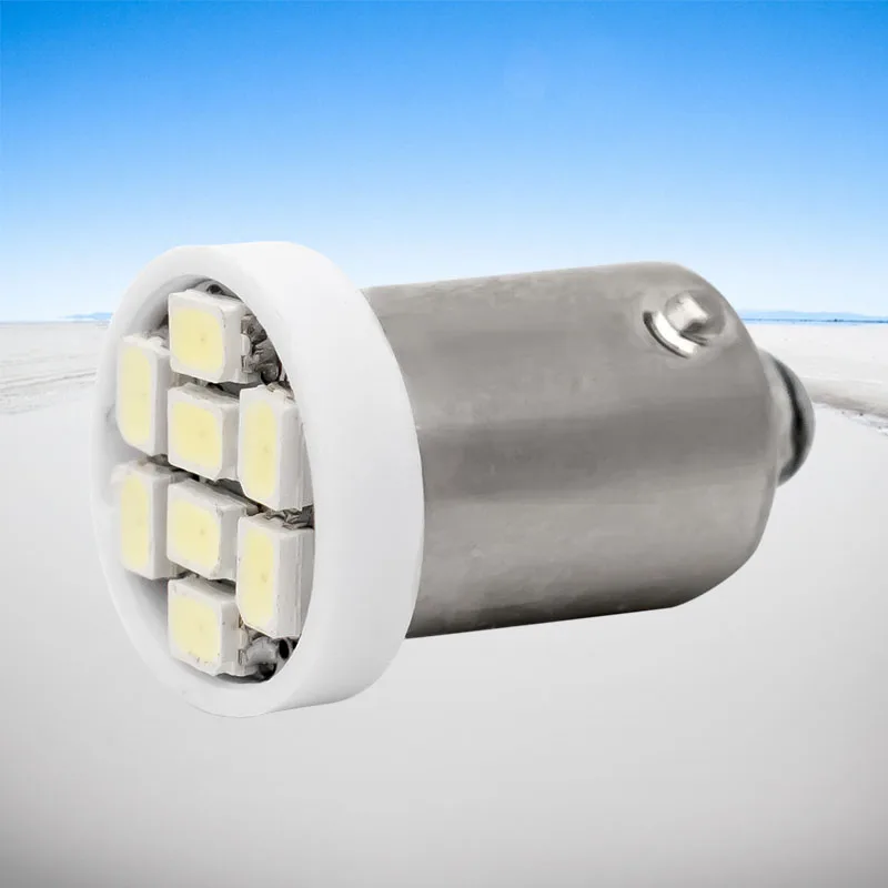 Высокое качество T4W BA9S 8 SMD 1206 LED Интерьер Свет 3020 8smd Клин Авто чтение купол лампы