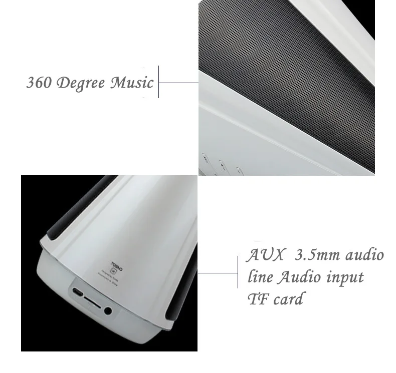 Brand Tosing Mobile audio portable microphone wireless Bluetooth speaker home desktop karaoke microphone for meetings and party-11