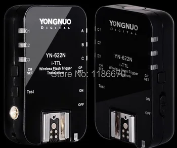 2 x Transceiver YN-622N YN622N Wireless i-TTL Flash Trigger for Nikon D3000 D100 D200 D300 D300S D400 D600 D700 D700S D800 D800E
2 x Transceiver YN-622N YN622N Wireless i-TTL Flash Trigger for Nikon D3000 D100 D200 D300 D300S D400 D600 D700 D700S D800 D800E