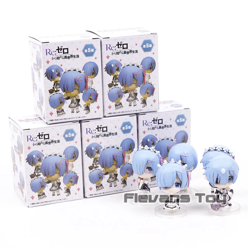 Re:Life in a Different World From Zero Rem Q Version Mini PVC Figures Collectible Model Toys Dolls 5pcs/set
Re:Life in a Different World From Zero Rem Q Version Mini PVC Figures Collectible Model Toys Dolls 5pcs/set