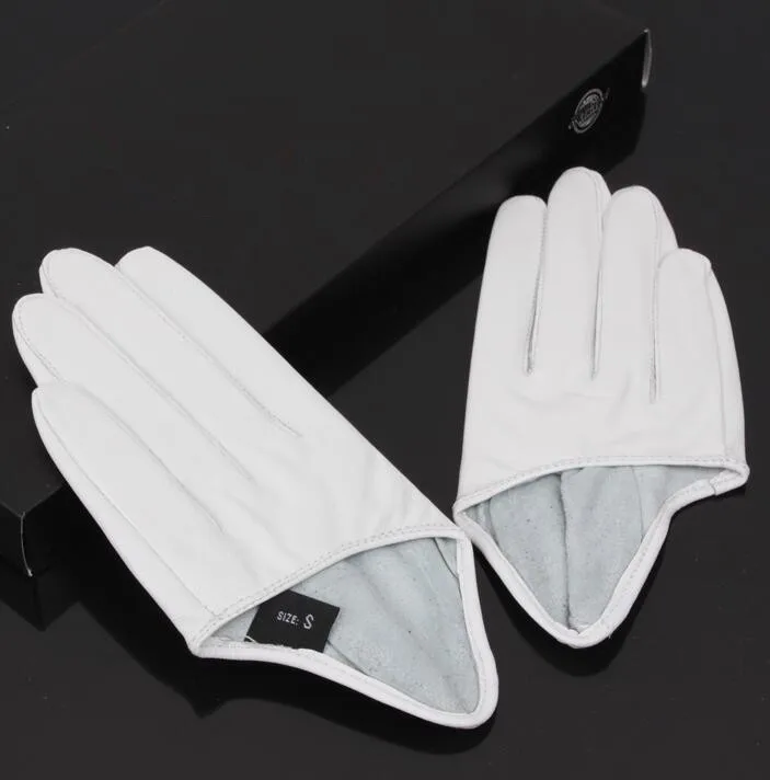 Women's natural sheepskin leather solid white color half palm gloves female genuine leather fashion short driving glove R1169
Women's natural sheepskin leather solid white color half palm gloves female genuine leather fashion short driving glove R1169