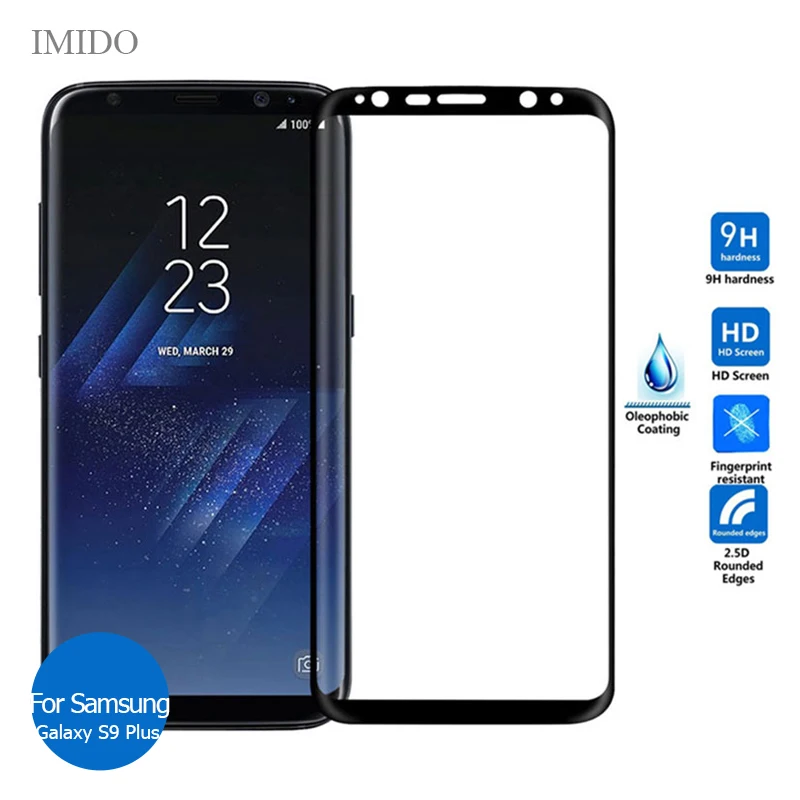 For Samsung Galaxy S9 Plus Full Cover Tempered Glass Screen Protector 3D 9h All Body Safety Protective Film On S9Plus S 9 G965F
For Samsung Galaxy S9 Plus Full Cover Tempered Glass Screen Protector 3D 9h All Body Safety Protective Film On S9Plus S 9 G965F