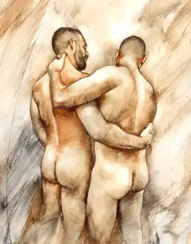 Bill And Mark Art PrintHand-painted oil painting free freight sexy shipping free
Bill And Mark Art PrintHand-painted oil painting free freight sexy shipping free