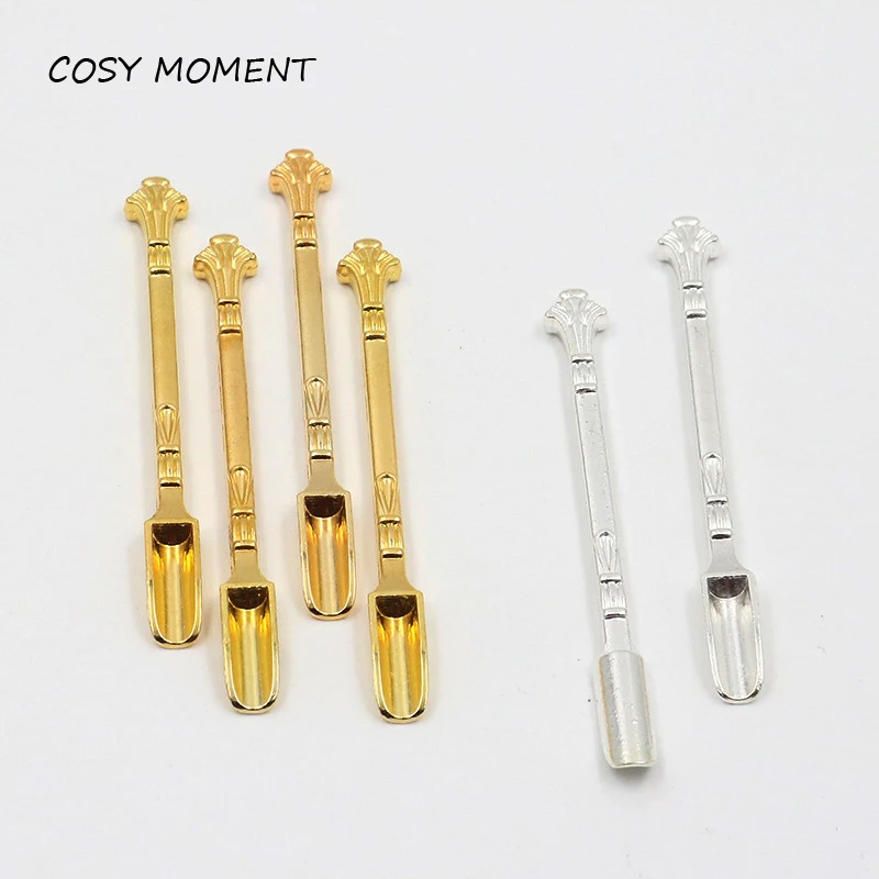 COSY MOMENT Gold/silver Metal Mini Spoon For Sniffer Snorter Snuff Snorter Tobacco Powder Spoon Smoking Accessories YJ361
COSY MOMENT Gold/silver Metal Mini Spoon For Sniffer Snorter Snuff Snorter Tobacco Powder Spoon Smoking Accessories YJ361