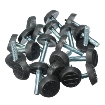 Hot Sale 20x M6 Adjustable Screw Threaded Glide Feet Leveling Foot Home Chair Table 25mm
Hot Sale 20x M6 Adjustable Screw Threaded Glide Feet Leveling Foot Home Chair Table 25mm