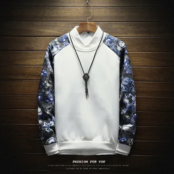 Men Sweatshirt Floral Printed Streetwear Moletom Masculino Sweatshirts Sudadera Hombre Male Pullover patchwork Sweatshirts homme
Men Sweatshirt Floral Printed Streetwear Moletom Masculino Sweatshirts Sudadera Hombre Male Pullover patchwork Sweatshirts homme