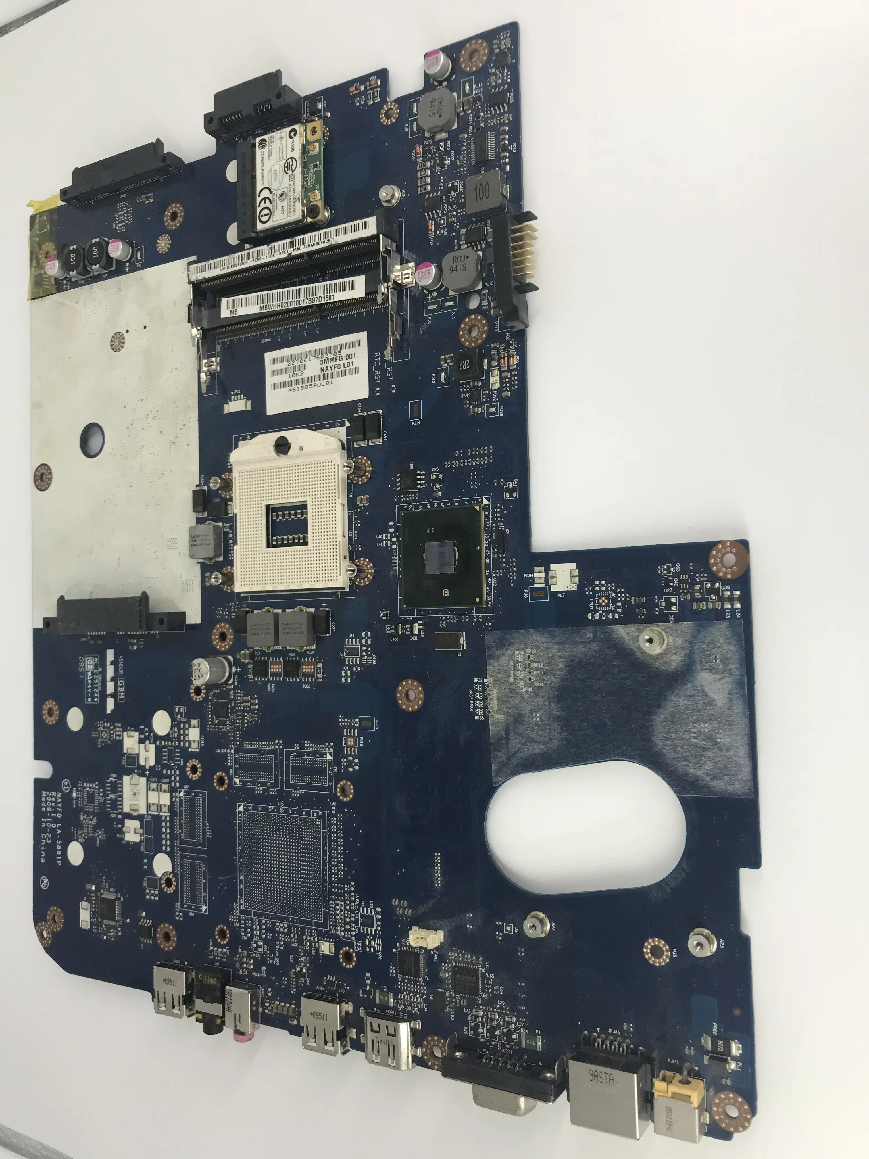 LA-5881P MBWHH02001 for gateway NV79 NV7915n laptop motherboard HM55 GMA HD DDR3
LA-5881P MBWHH02001 for gateway NV79 NV7915n laptop motherboard HM55 GMA HD DDR3