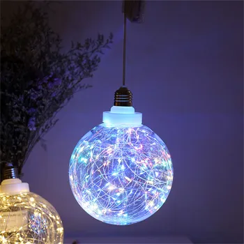 Globe LED Lamp Battery Powered Chandelier Clear Plastic Ball Copper Wire String Light Hanging Night Decorative Light Gift Indoor
Globe LED Lamp Battery Powered Chandelier Clear Plastic Ball Copper Wire String Light Hanging Night Decorative Light Gift Indoor