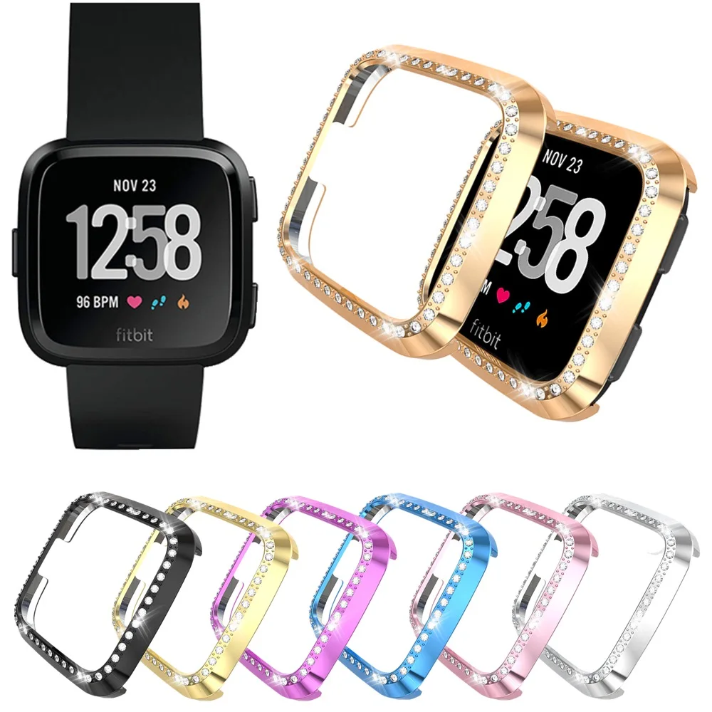 Smart Watch Protector Frame Case for Fitbit Versa Diamond PC Cover for Fitbit Versa Lite Shock-Proof Protect Bumper Accessories
Smart Watch Protector Frame Case for Fitbit Versa Diamond PC Cover for Fitbit Versa Lite Shock-Proof Protect Bumper Accessories