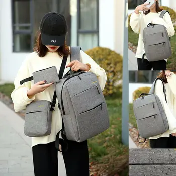 2019 Newest Hot Anti-Theft Backpack USB Port Water Repellent Charging Travel Laptop School Bag Large Capacity 3pcs Set
2019 Newest Hot Anti-Theft Backpack USB Port Water Repellent Charging Travel Laptop School Bag Large Capacity 3pcs Set