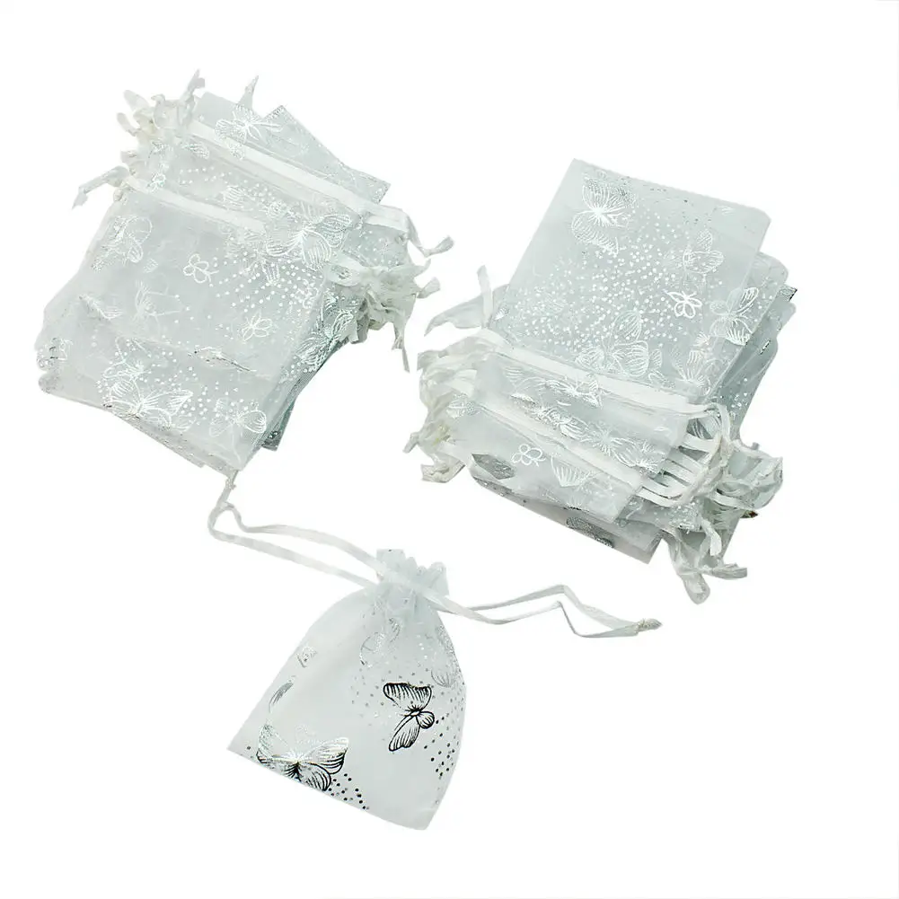 50pcs/Lot Small Butterfly Organza Jewelry Gift Candy Bags Drawstring Packing Pouches Christmas Wedding Party Favors 7x8cm
50pcs/Lot Small Butterfly Organza Jewelry Gift Candy Bags Drawstring Packing Pouches Christmas Wedding Party Favors 7x8cm