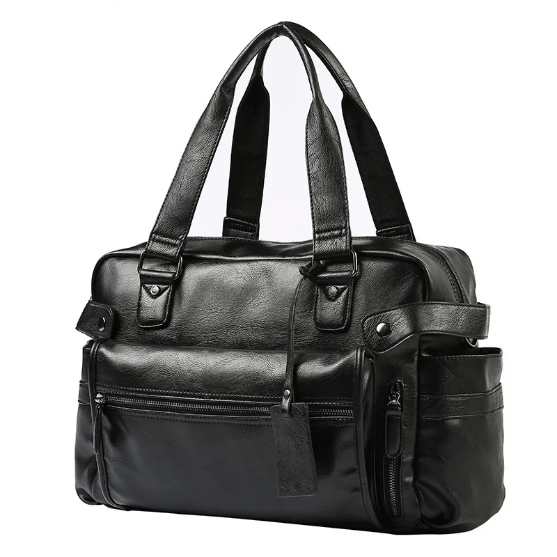 2020 Casual Men Handbags PU Leather Shoulder Bag Men Crossbody Bag Men's Travel Bags Laptop Briefcase Bag Man Handbag Pochette
2020 Casual Men Handbags PU Leather Shoulder Bag Men Crossbody Bag Men's Travel Bags Laptop Briefcase Bag Man Handbag Pochette