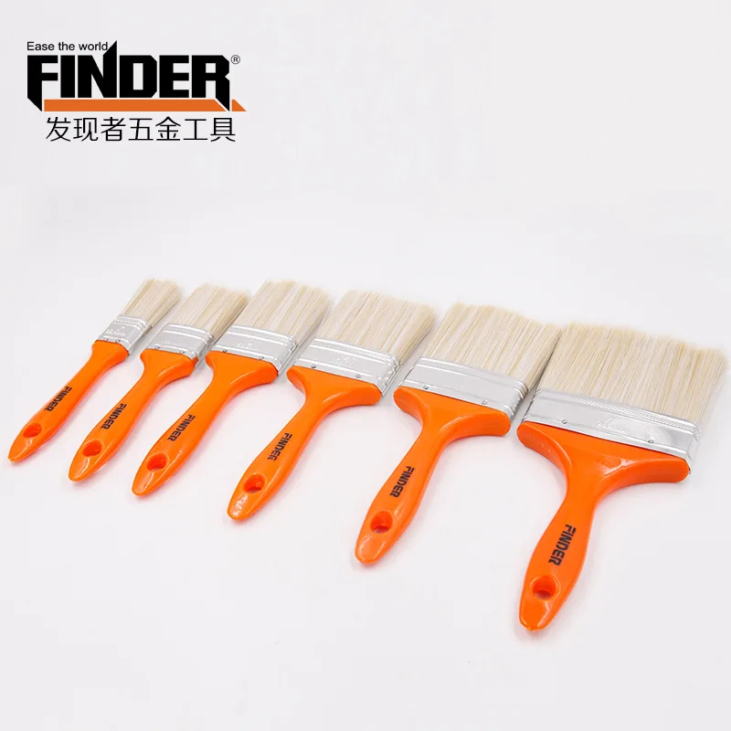 FINDER 6pcs/Set Wall Paint Brush 1"/ 1.5"/ 2"/ 2. 5"/ 3"/ 4" inch Household Decorative Wall Paint Tool Artist Oil Painting
FINDER 6pcs/Set Wall Paint Brush 1"/ 1.5"/ 2"/ 2. 5"/ 3"/ 4" inch Household Decorative Wall Paint Tool Artist Oil Painting