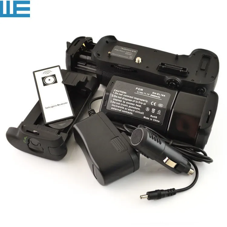 MB-D12 Battery Grip+IR Remote Control+ EN-EL18A EN-EL18 Battery+EN-EL18A Charger for Nikon D800 D800E D810 Digital SLR Cameras.
MB-D12 Battery Grip+IR Remote Control+ EN-EL18A EN-EL18 Battery+EN-EL18A Charger for Nikon D800 D800E D810 Digital SLR Cameras.
