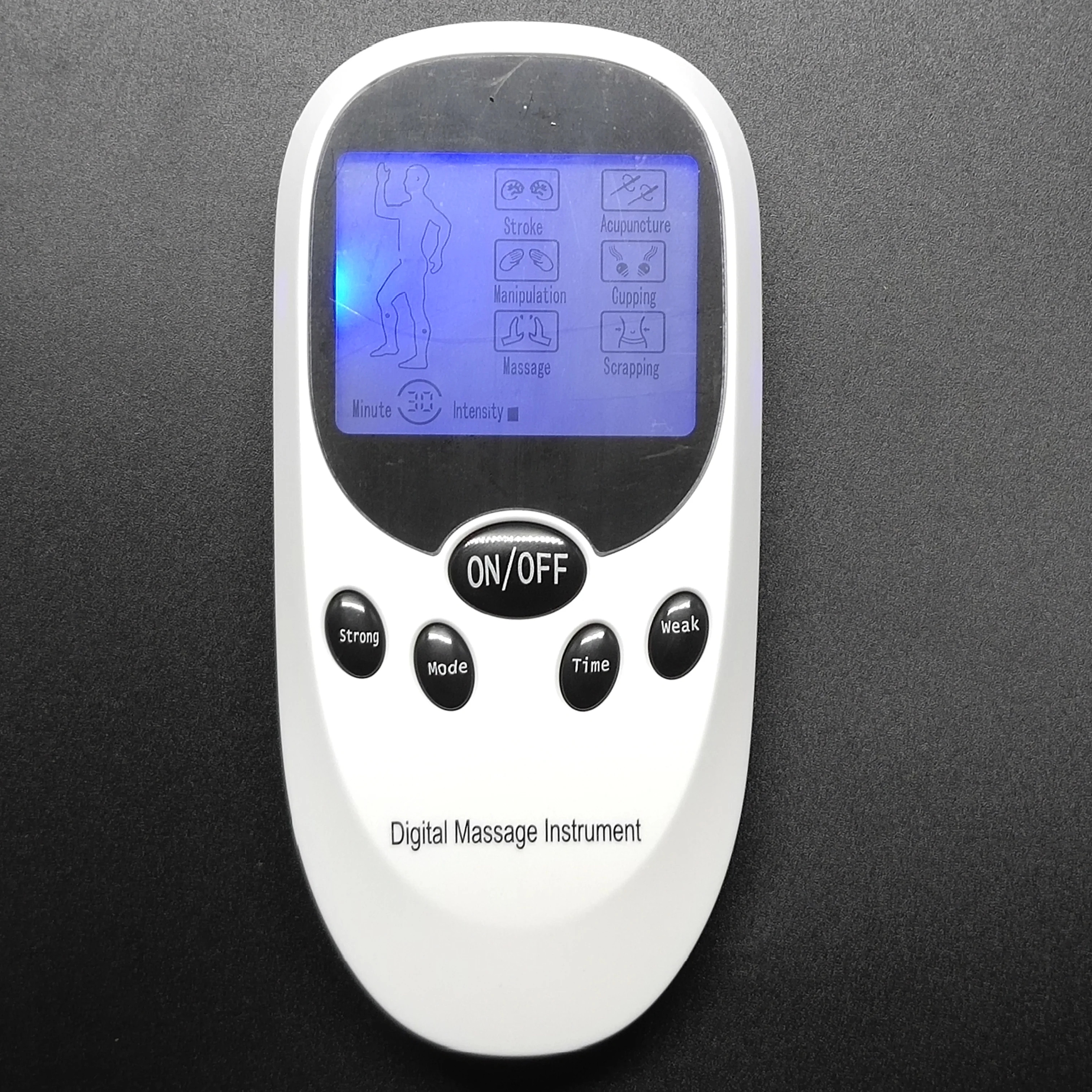 2019 New Good quality Dual Outputs Body Slimming Electric Pulse Muscle Relax Fat Burner Massager (White)
2019 New Good quality Dual Outputs Body Slimming Electric Pulse Muscle Relax Fat Burner Massager (White)