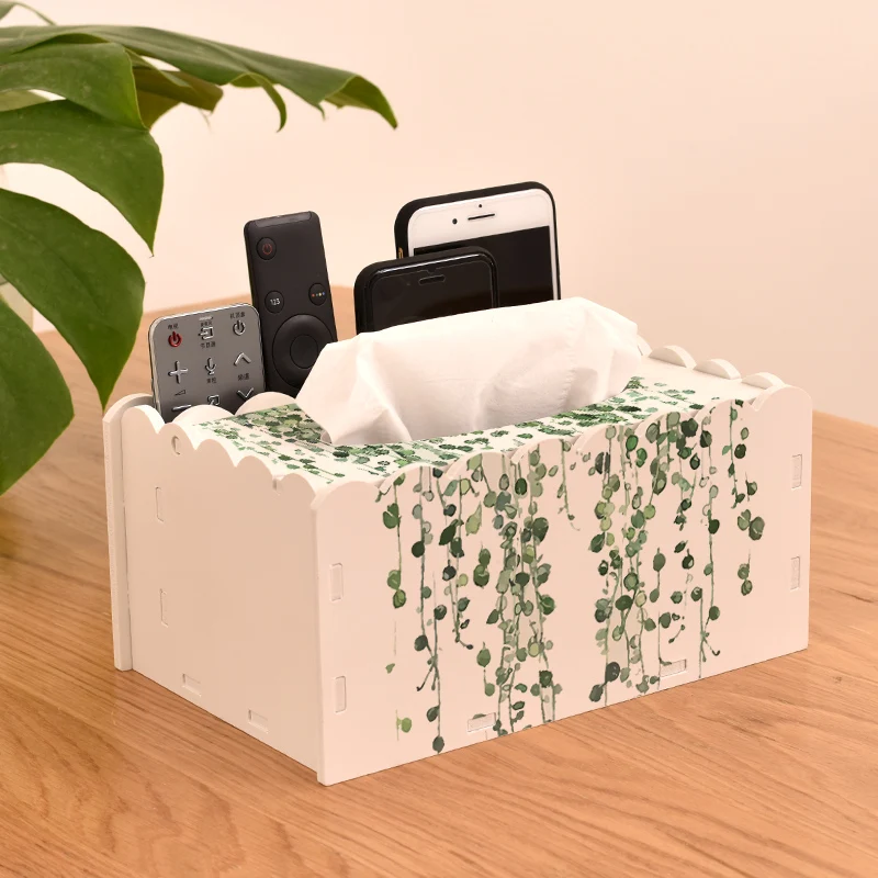 CFen A's Green Plant Home Kitchen PVC-wood Tissue Box DIY Solid Napkin Holder Case Remote control container Tissue Case 1pc
CFen A's Green Plant Home Kitchen PVC-wood Tissue Box DIY Solid Napkin Holder Case Remote control container Tissue Case 1pc