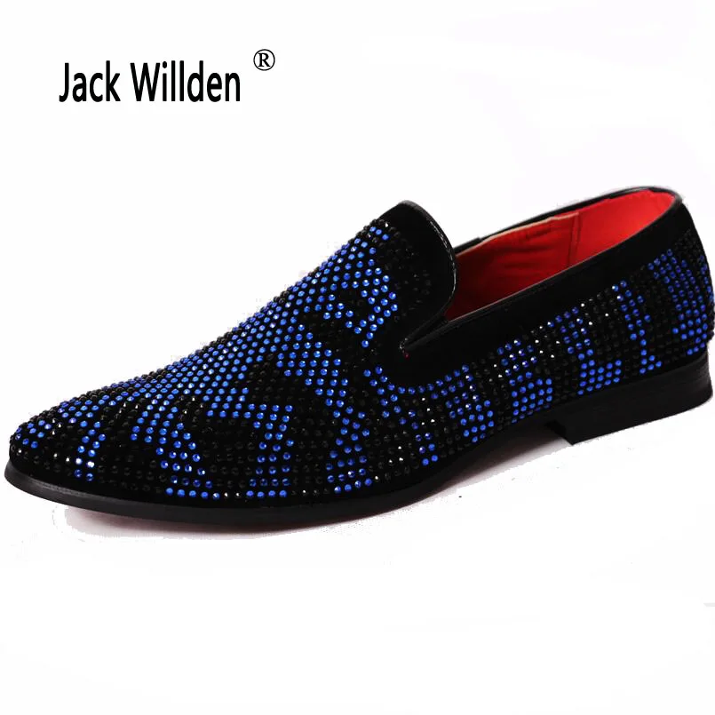 Jack Willden/модные мужские свадебные туфли Мужские повседневные лоферы в итальянском