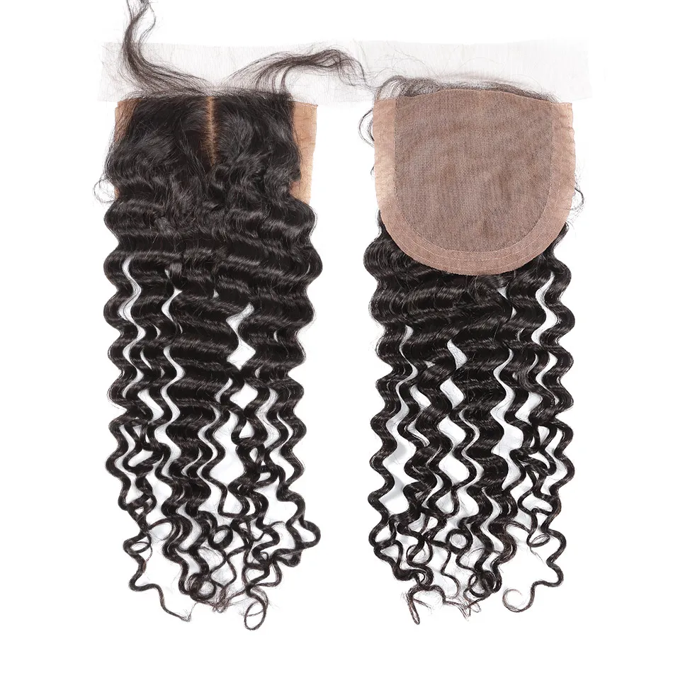 Malaysian Remy Curly Hair Silk Base Closure 100% Human Hair Middle Part Bleached Knots With Baby Hair
Malaysian Remy Curly Hair Silk Base Closure 100% Human Hair Middle Part Bleached Knots With Baby Hair