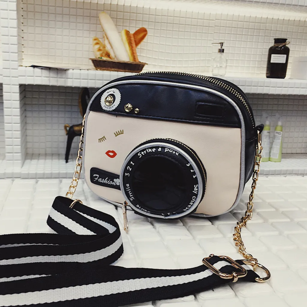 Crossbody Handbags Casual Female Bags Women's Bags Wild Summer Shoulder Messenger Bag Camera Shape Design Pouch Bolsos
Crossbody Handbags Casual Female Bags Women's Bags Wild Summer Shoulder Messenger Bag Camera Shape Design Pouch Bolsos