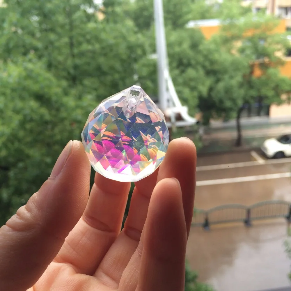 1pcs/lot Clear AB 30mm crystal faceted balls glass Sparkle chandelier pendants/ Crystal lamp Parts
1pcs/lot Clear AB 30mm crystal faceted balls glass Sparkle chandelier pendants/ Crystal lamp Parts