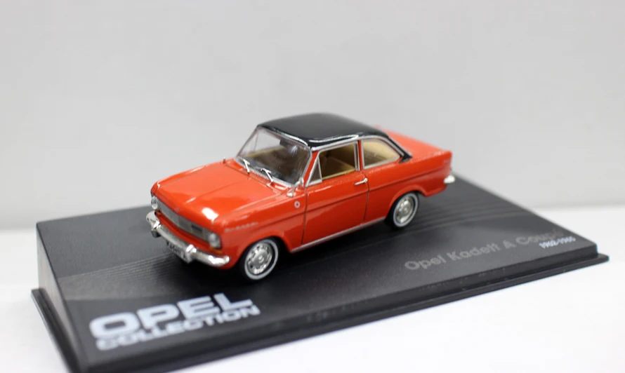 I XO 1:43 OPEL Kadett A Coupe 1962-1965 alloy car toys for children kids toys Model original box freeshipping
I XO 1:43 OPEL Kadett A Coupe 1962-1965 alloy car toys for children kids toys Model original box freeshipping