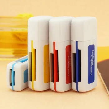 NOYOKERE All in one Card Reader USB 2.0 4 in 1 Memory Card Reader for M2 SD MS TF Card Adaptor Random Color
NOYOKERE All in one Card Reader USB 2.0 4 in 1 Memory Card Reader for M2 SD MS TF Card Adaptor Random Color