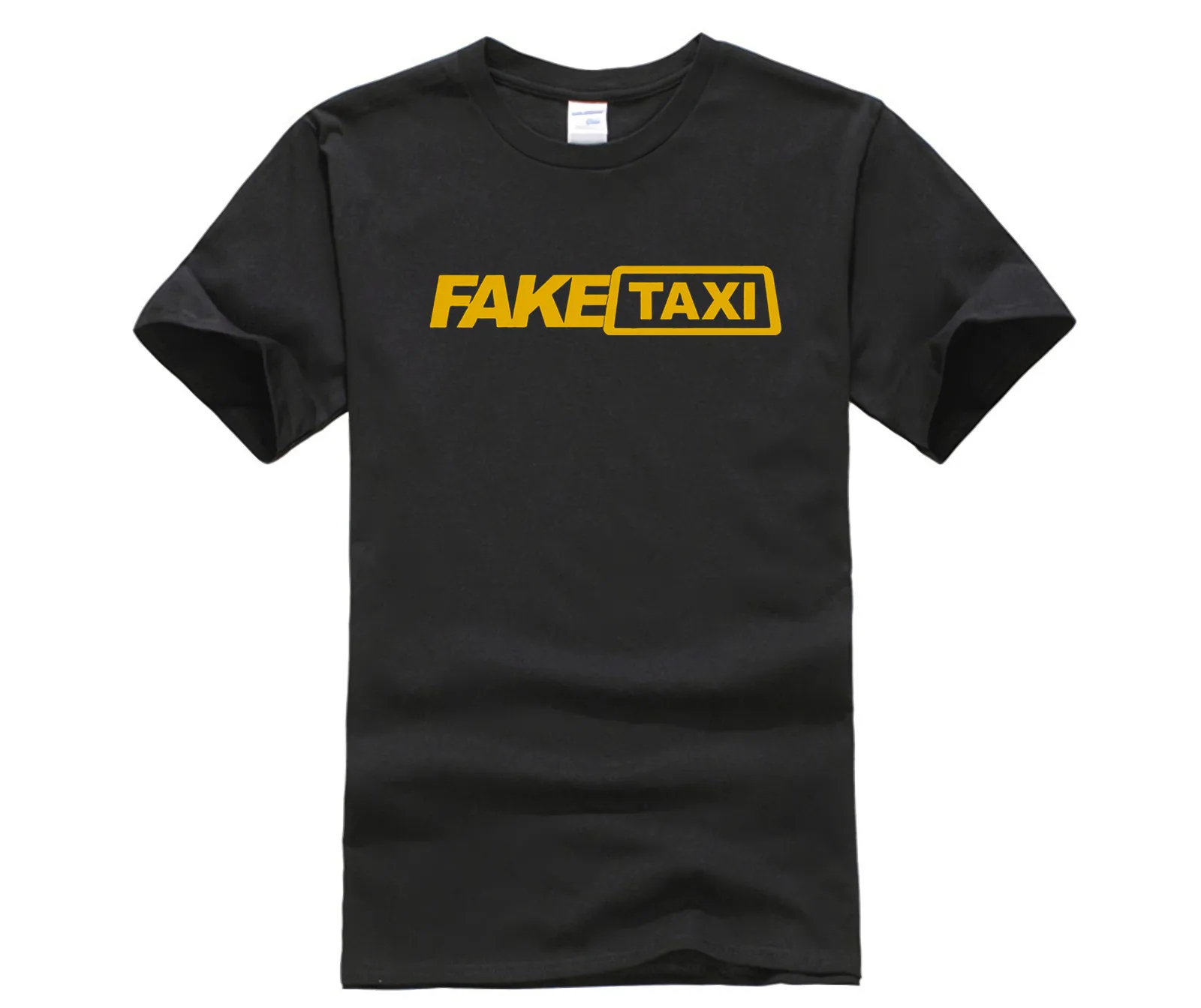 Fashion Printed men's T-Shirt Short Sleeve Fake Taxi t shirt High Quality Men's T shirt Black FakeTaxi Print T Shirt Men top tee
Fashion Printed men's T-Shirt Short Sleeve Fake Taxi t shirt High Quality Men's T shirt Black FakeTaxi Print T Shirt Men top tee