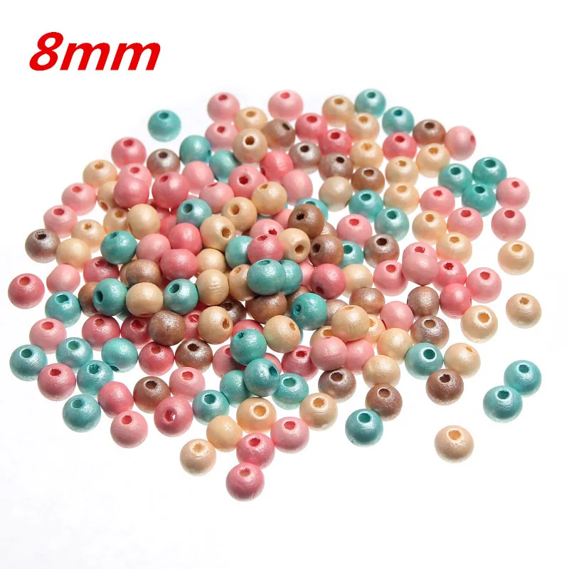Wooden Beads High Qualit 200pcs Mixed Color 8mm Spacer Beading Wood Beads For Pacifier Clip Jewelry Findings Making DIY Necklace
Wooden Beads High Qualit 200pcs Mixed Color 8mm Spacer Beading Wood Beads For Pacifier Clip Jewelry Findings Making DIY Necklace