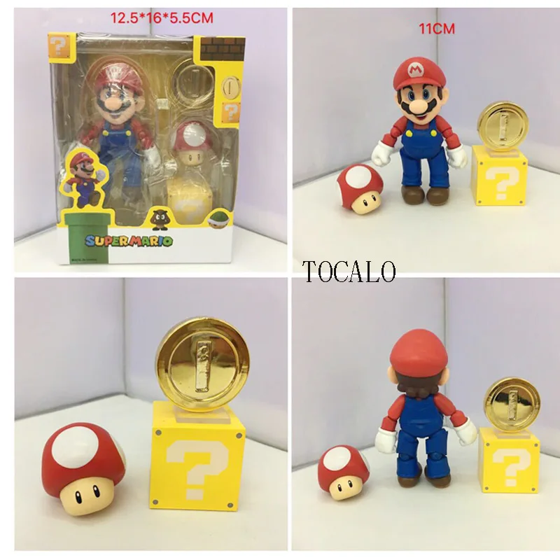 12cm Boxed Anime Super Mario Bros Mario Luigi S.H. Figuarts PVC Action Figure Resin Collection
12cm Boxed Anime Super Mario Bros Mario Luigi S.H. Figuarts PVC Action Figure Resin Collection