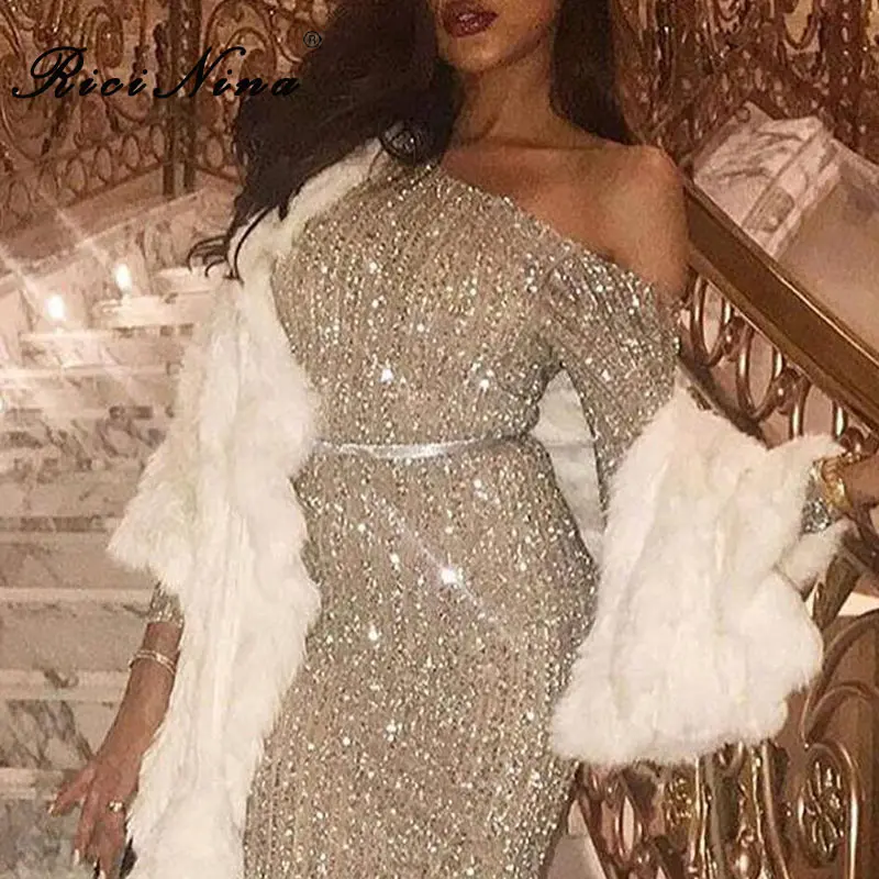 RICININA New Women Dress Woman Slash Neck Long Sleeve Sequins Straight Bodycon Party Dress Woman Elegant Club Dresses Vestidos
RICININA New Women Dress Woman Slash Neck Long Sleeve Sequins Straight Bodycon Party Dress Woman Elegant Club Dresses Vestidos