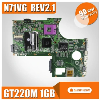 original motherboard For Asus n71V N71VG motherboard N71VG mainboard rev2.1 GT220M 1GB 100% fully tested
original motherboard For Asus n71V N71VG motherboard N71VG mainboard rev2.1 GT220M 1GB 100% fully tested
