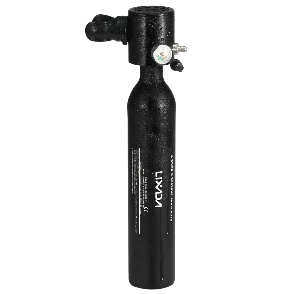 LIXADA 0.5L Scuba Oxygen Cylinder Diving Air Tank Scuba Diving Equipment Regulator Diving Respirator with Gauge Snorkeling
LIXADA 0.5L Scuba Oxygen Cylinder Diving Air Tank Scuba Diving Equipment Regulator Diving Respirator with Gauge Snorkeling